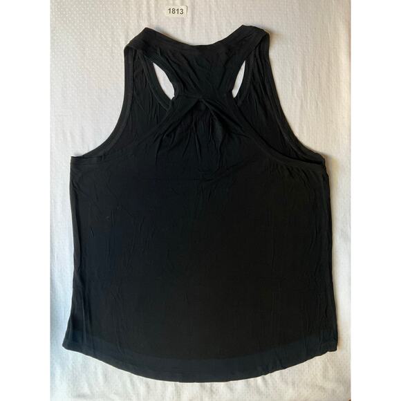 Ododos Women’s Sleeveless Tank Top size M, Solid Black, Soft & Stretchy - Picture 7 of 7